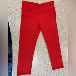 Fabletics Bold Orange Red Leggings